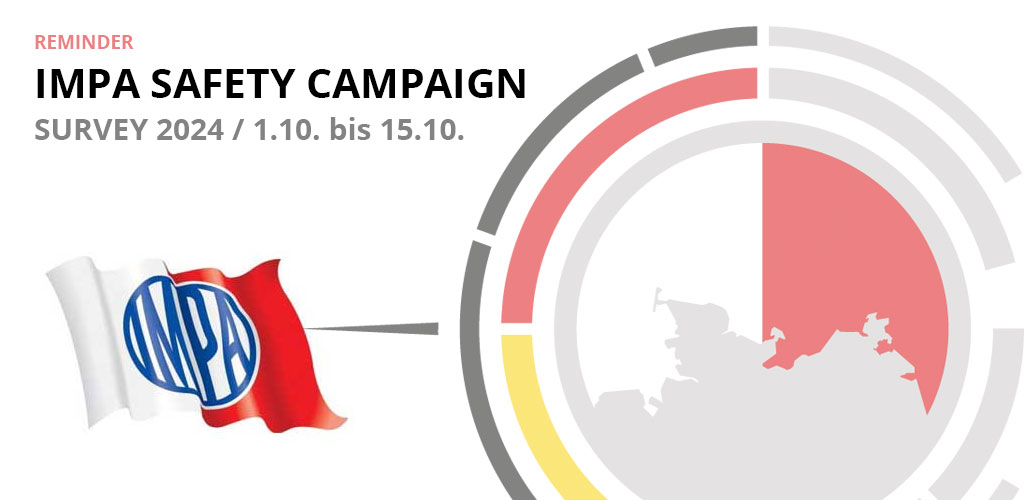 REMINDER: Aufruf der IMPA zur Teilnahme an der jährlichen Safety Campaign